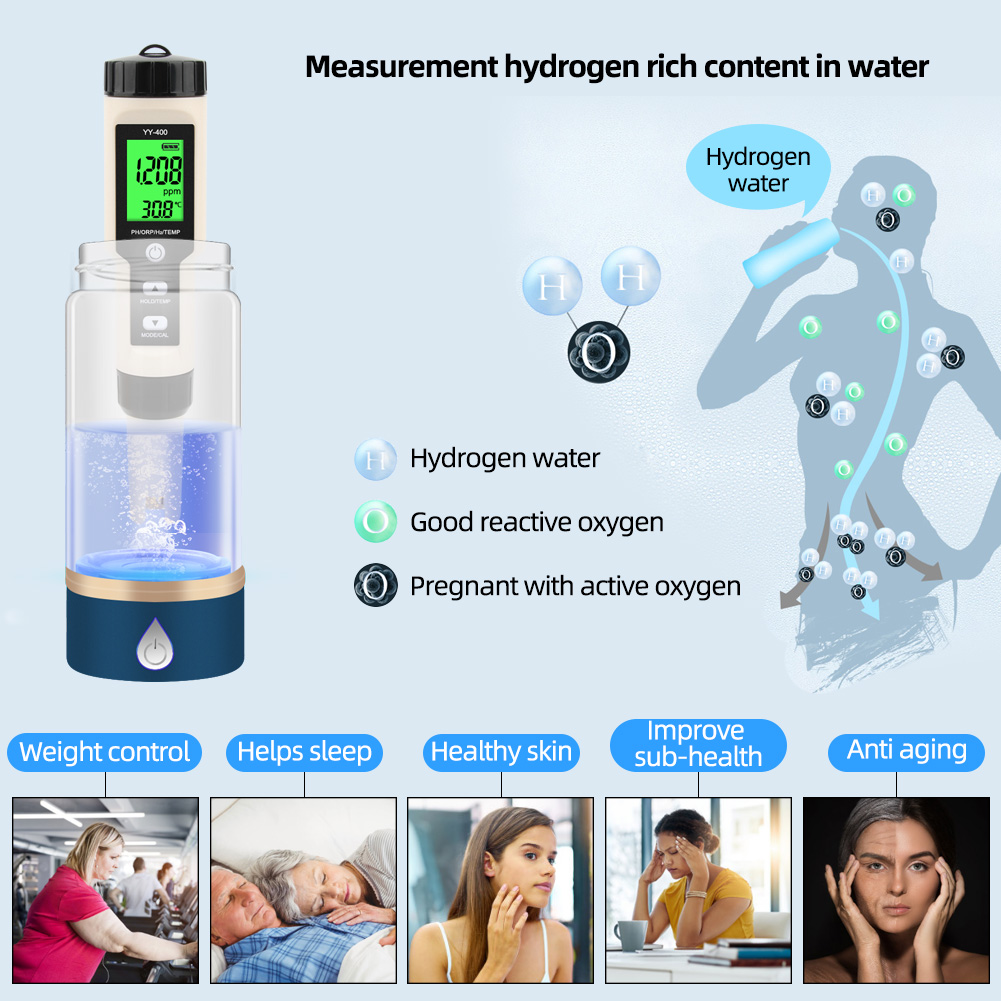 Ph Meter Digital Water Tester - Yieryi YY-400 4-In-1 디지털 PH ORP