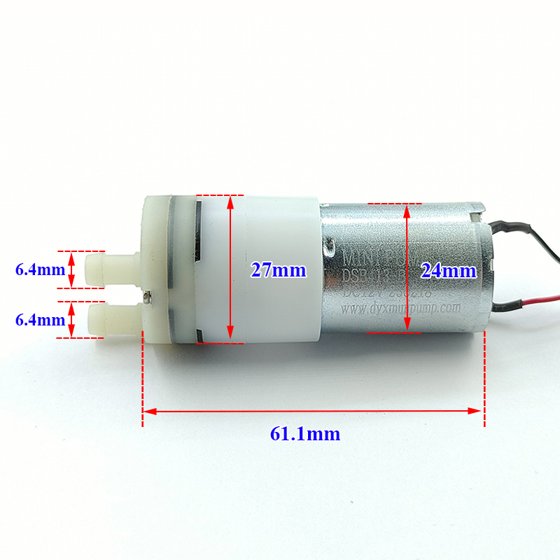 Mini Peristaltic Pump 12V - DC 12V 0.9L/min 소형 다이어프램 펌프