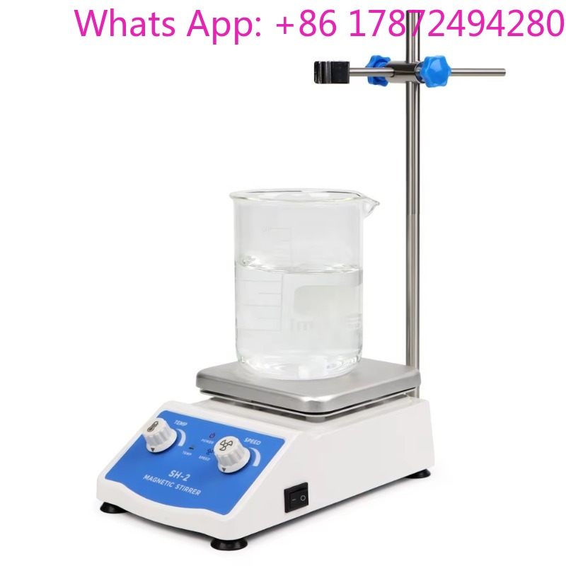 Lab Magnetic Stirrer Hot Plate - 전문 실험실용 믹서 2L 가열식 자석