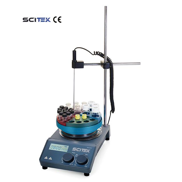 380 ° 고해상도 LCD 디스플레이와 브러시리스 DC - Lab Magnetic Stirrer Hot Plate 리뷰 및 가격