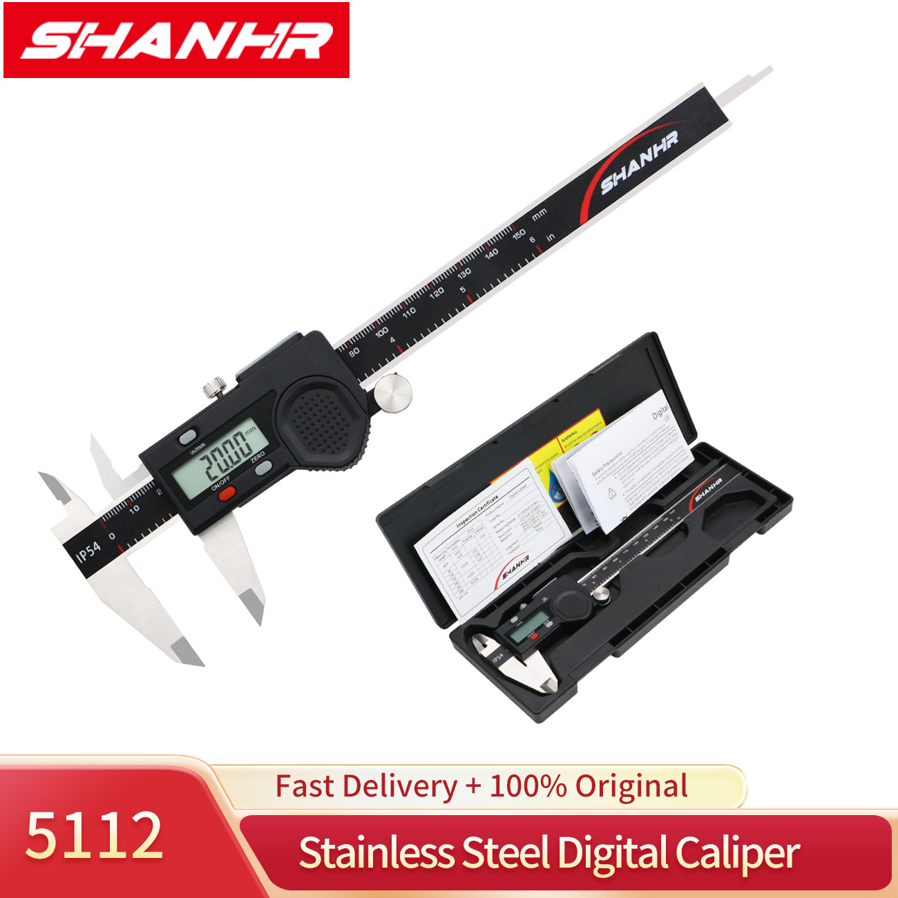 SHANHR 전자식 버니어 캘리퍼스 150mm 디지털  - Digital Caliper 150Mm Stainless Steel 리뷰 및 가격